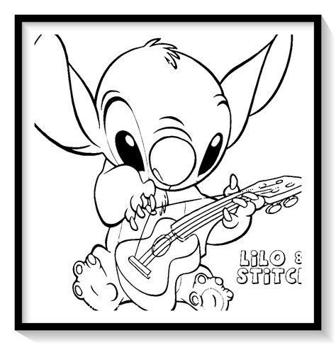 27 Dibujos de Lilo y Stitch para colorear y disfrutar | Bebeazul.top