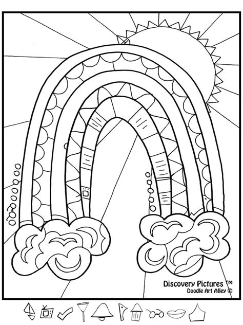 Nature Coloring pages - DOODLE ART ALLEY