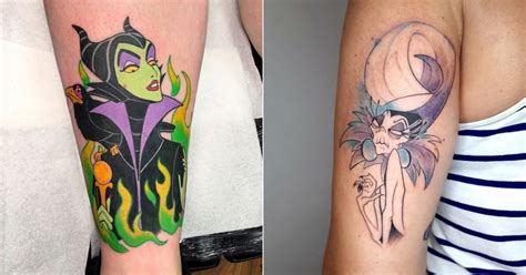 Disney Villain Tattoo Ideas And Inspiration Popsugar Beauty Uk