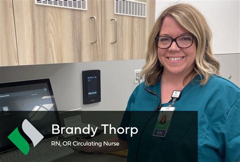 Brandy Thorp Rn Or Circulating Nurse Saltzer Health