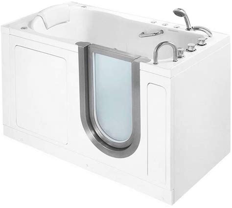 Seniors with mobility limitations struggle with regular bathtubs even with the assistance of here's a brief look at how the standard bathtub does very little to help seniors regain their bathing. Best Bathtubs for Seniors Reviews and Buying Guide 2020