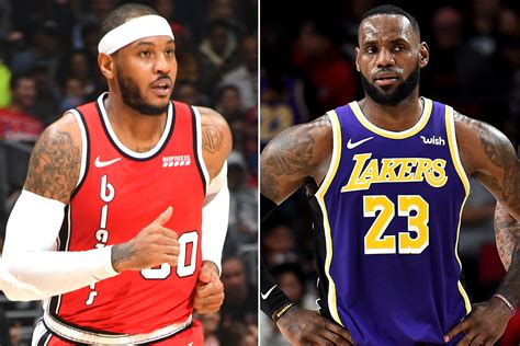 Pese a que con facundo campazzo. LeBron James, Anthony Davis propel Lakers past Carmelo ...