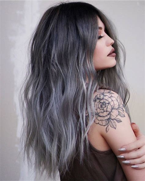 Grey Ombre Hair