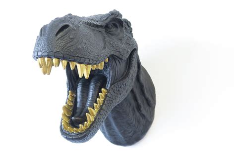 Free shipping on orders of $35+ and save 5% every day with your target target/home/dinosaur room decor (765)‎. Jurassic - T-Rex Dinosaur Head Wall Mount - Black Dinosaur ...