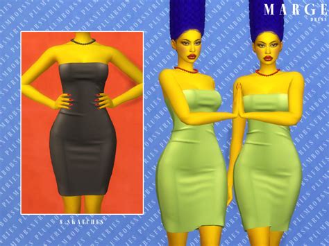 The Sims Resource Marge Dress