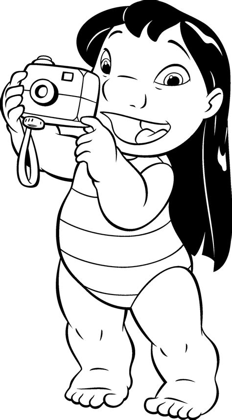 Lilo Stitch Coloring Sheets Stitch Lilo Coloring Pages