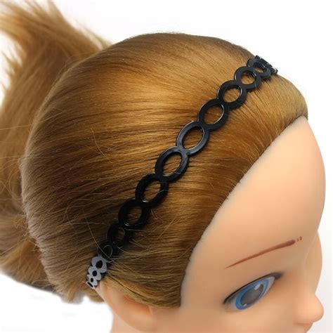 Fashion Adult Twist Hair Hoop Girls Headbands With Plastic Teeth Hair