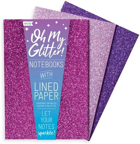 Glamtastic Glitter Notebooks Pink Ruckus And Glee
