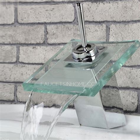 Not the cheapest option available whilst getting a square toilet may not be everyone's ideal choice, it's always nice to have this sort of alternative that doesn't follow what every other product is doing. Cheap Square Shaped Glass Waterfall Bathroom Basin Faucet