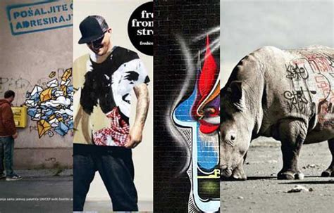 20 Ejemplos De Publicidad Con Graffitis ~ Diseño Gráfico Web