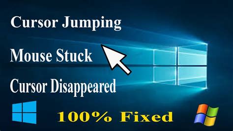 Cursor Jumping Problem In Windows Cursor Hangs Disappears Or Jumps Issue Fix Mouse