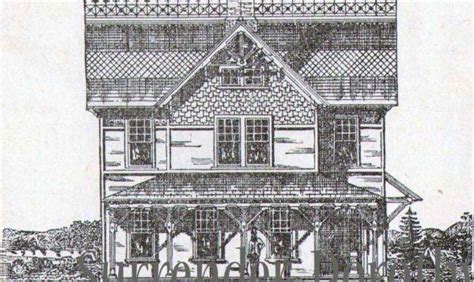 Gothic Gingerbread Cottage House Plans Vintage Surrenderdorothy