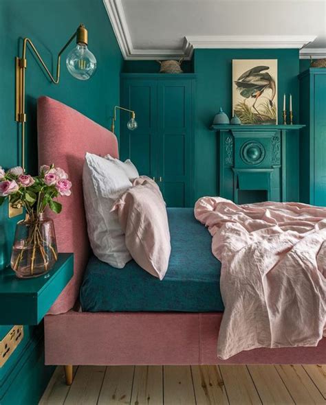 20 Pink And Emerald Green Bedroom Decoomo