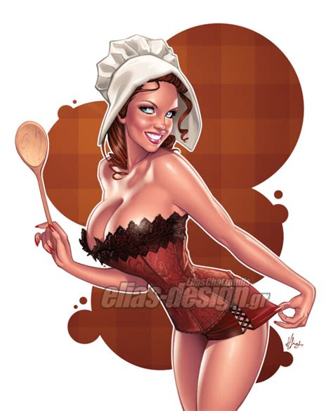 Sexy Thanksgiving Pin Up Archer88