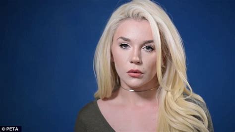 Courtney Stodden Reveals Pain Of Miscarriage In Peta Video Daily Mail