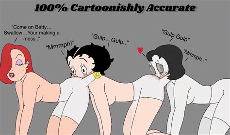 Rule 34 3girls All Fours Artist Request Betty Boop Black Hair
