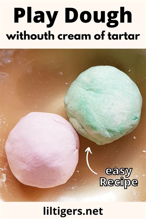 Easy Playdough Recipe Without Cream Of Tartar Or Flour Dandk Organizer
