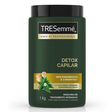 Máscara De Tratamento Tresemmé Detox 1kg Máscara Capilar Magazine