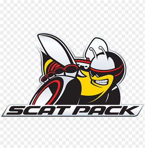 Scatpacklogo Dodge Challenger Scat Pack Logo Png Transparent With