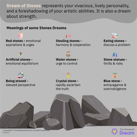 Dream Of Stones Interpreting Various Scenarios And Meanings