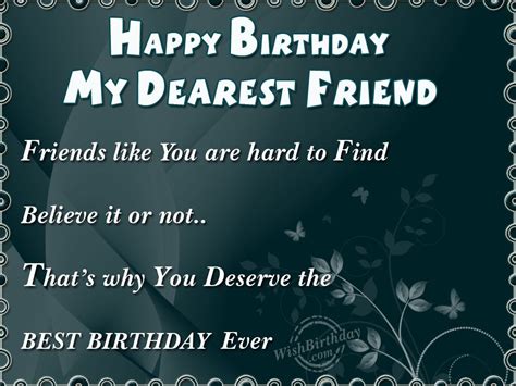 Happy Birthday My Dearest Friend Birthday Wishes Happy Birthday Pictures