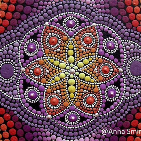 Puntillismo Dot Art Point To Point Dot Painting Mandala Dots