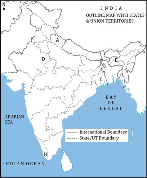Marked On The Map Above Are Tiger Reserves In India Identify A B C