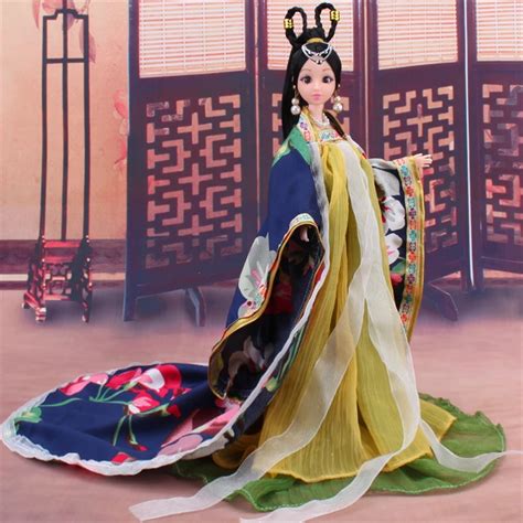 traditional chinese dolls girls toy ancient collectible beautiful vintage style princess ethnic