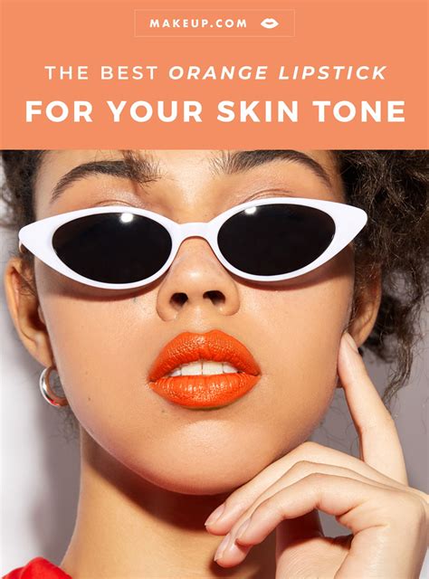 Orange Lipsticks For Your Skin Tone Makeup Com By L Or Al Orange Lipstick Lipstick Skin