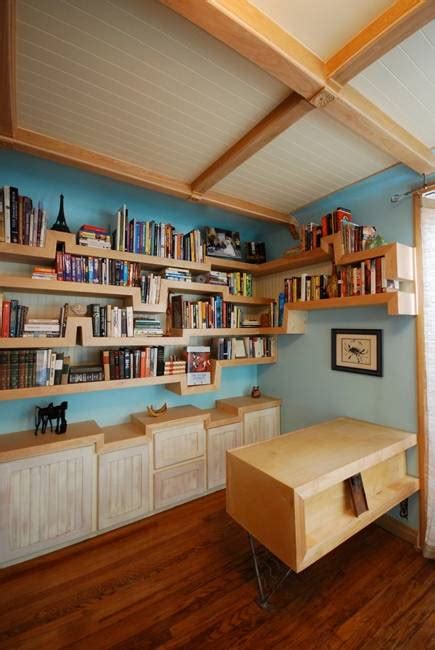 Inside shelf color is collingwood by premier tire paints. 21 Creative Storage Ideas for Books, Modern Interior ...