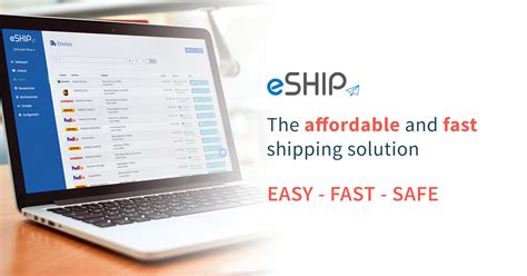 Eship The Affordable And Fast Shipping Solution