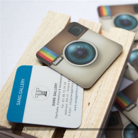 Typically, business cards are 3.5 inches by 2 inches. instagram business card design print online printing card ...
