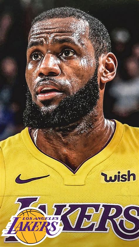 Tons of awesome lebron james lakers wallpapers to download for free. LA Lakers LeBron James iPhone 7 Plus Wallpaper | 2019 ...