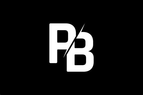 Monogram Pb Logo Design Gráfico Por Greenlines Studios · Creative Fabrica