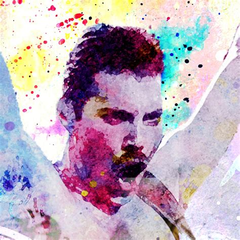 Freddie Mercury Painting Queen Original Artwork Print Etsy