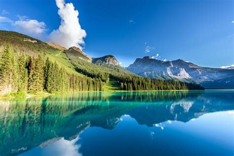 Parque Nacional Yoho Colúmbia Britânica Canadá Foto Premium