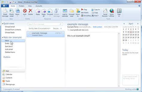 Since hotmail has been retired and live & outlook is the replacement many elderly people (who comprise majority of hotmail account holders) get messed up on how to make another email account. Windows Live Mail | Web-ster.com Northwest Internet Service