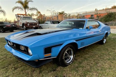 Californian Survivor 1972 Ford Mustang Mach 1 Mustang Ford Mustang