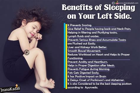 Benefits Of Sleeping On Your Right Side Information In English Sleeping