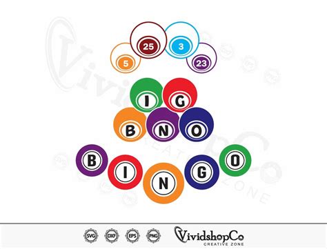 Bingo Svg Bingo Balls Svg Bingo Card Svg Bingo Dauber Svg Etsy