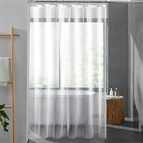 Basic Beyond Clear Shower Curtain Liner 72 X72 Clear Shower Liner Peva Lightweight Bathroom