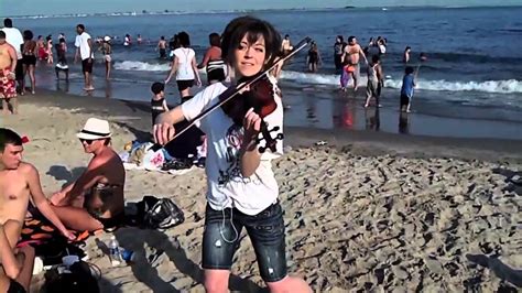 Lindsey Stirling Beach Performance Youtube
