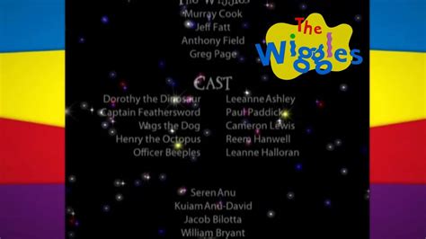 The Wiggles It S A Wiggly Wiggly World End Credits Dvd Version Youtube