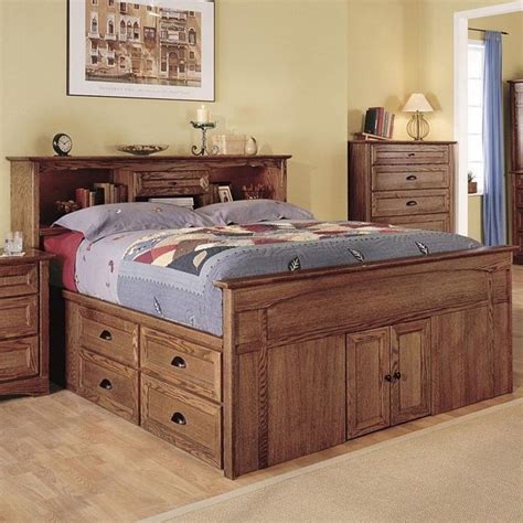 Plans For Twin Captains Bed With Drawers Bed Frame With Drawers Bed