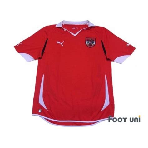 Österreichische fußballnationalmannschaft) represents austria in men's international football competition and it is controlled by the austrian football. Photo1: Austria 2010 Home Shirt - Football Shirts,Soccer ...