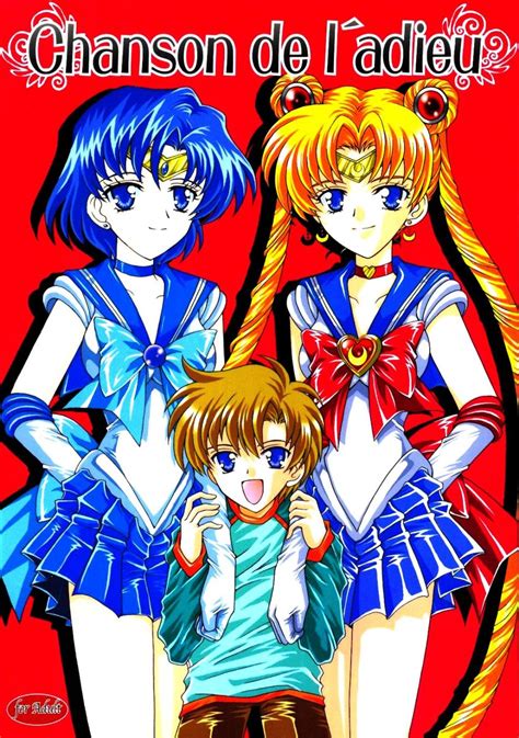 Mizuno Ami Sailor Mercury Sailor Moon Tsukino Shingo Tsukino Usagi