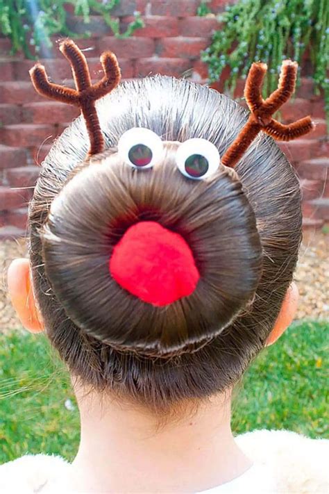 Top 15 Crazy Christmas Hair And New Year Hairstyles 2024