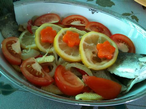 Resepi ikan steam chinese style. .::Haha No Aji::.: SIAKAP STIM LEMON