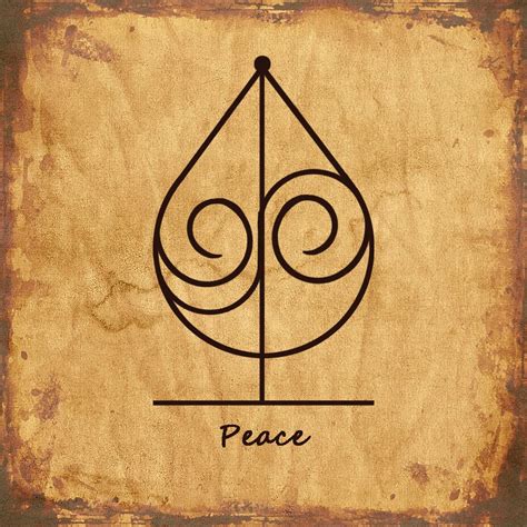 Ancient Symbols Peace Sigil
