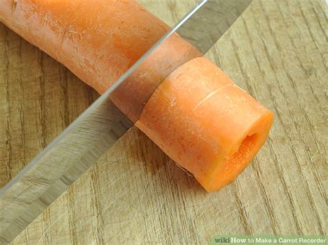 How To Make A Carrot Recorder 13 Steps With Pictures Wikihow